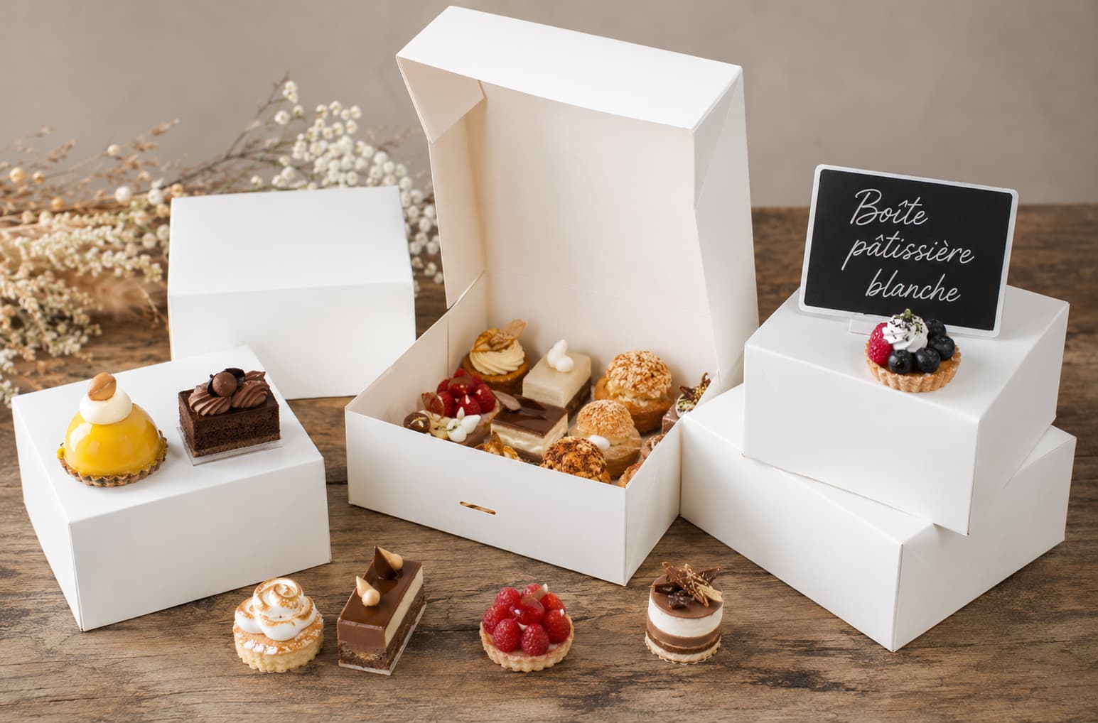 Boîtes Pâtisserie Standard